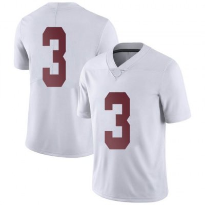 NCAA Men's Alabama Crimson Tide #9 Xavier Williams Stitched College Nike Authentic No Name White Football Jersey HW17B22KG